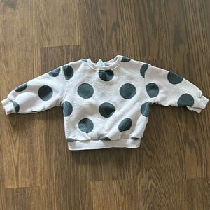 Polka Dot Zara Sweatshirt